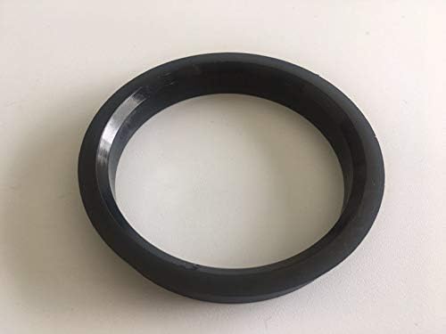 NB-AERO (4) Полиуглеродные централните пръстени на главината от 75 mm (Колелце) до 71,5 мм (Ступица) | Централно пръстен на главината от 71,5 мм до 75 мм