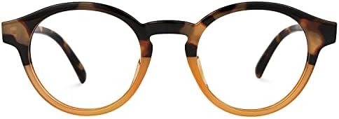 Zeelool Класическа Кръгла Рамки за очила с безрецептурными Прозрачни лещи, за Жени и Мъже На ZWP587246