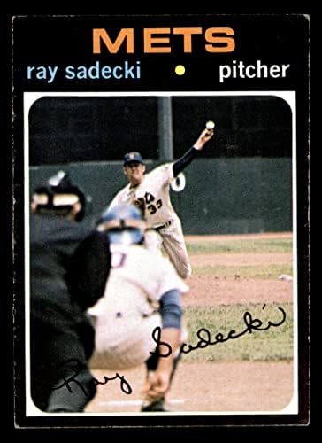 1971 Topps 406 Рей Садеки Ню Йорк Метс (Бейзболна картичка), БИВШ+ Метс