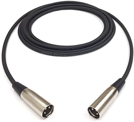 300 Фута XLR 3-пинов Икономичен кабел от мъжете на мъжа с помощта на специален кабел за връзка