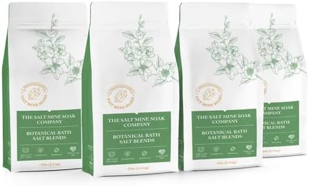 Смес от Фин соли за вана Green Tea Botanical (0,3 мм) Тегло 20 килограма - За поръчка - Син