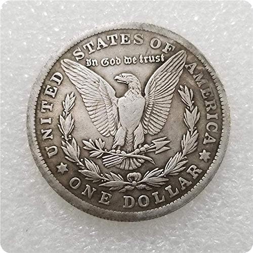 Американската Лутане Монета 1921 Г., Сребърно Покритие Копие Сувенир, На Новост, Монета За Подарък