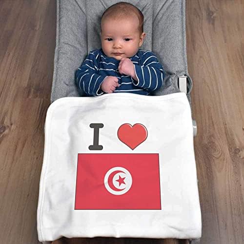 Детско Памучно одеало /Шал Azeeda I Love Tunisia (BY00026084)