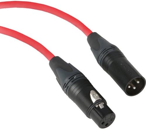 Микрофон кабел KOPUL Premium Performance 3000 Series XLR M - XLR F - 10' (3,0 м), червен