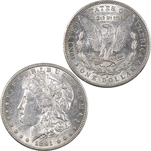 Edge долар Морган 1891 г., не обращающийся, 90% Сребро Артикул: I3040
