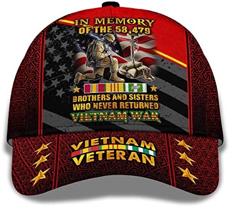 Шапка ветеран VIBEPY, Капачката на Ветеран от Виетнам, Подарък опитни, Солдатская Шапка, Подарък за Деня На
