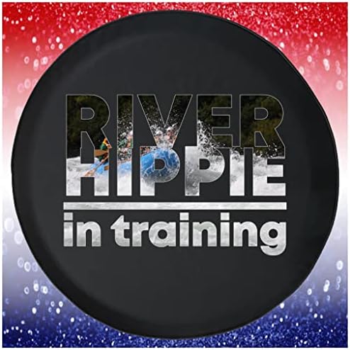 Голям Калъф За Резервна гума River Хипитата Training Бяла Вода Черен 35 См
