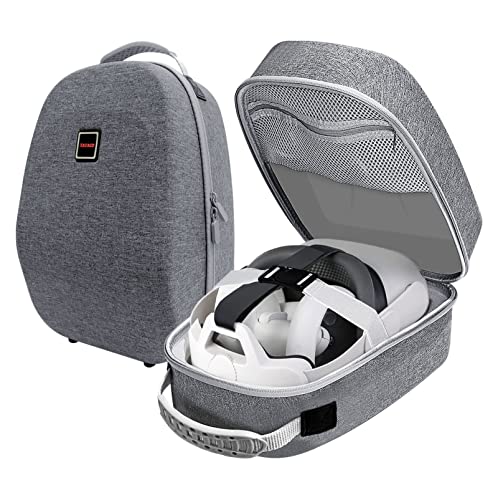 Калъф TATACO за носене на аксесоари Meta / Oculus Quest 2, Защита от пътуване, Твърд Пътен Калъф за съвместими