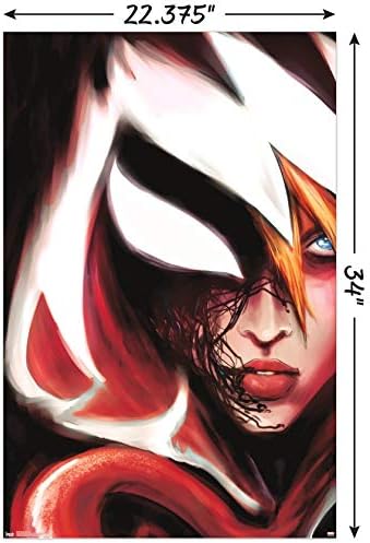 Плакат на стената Trends International Marvel Comics - Паяк-Гуен - Корица 26, 22.375 x 34, Версия без рамка