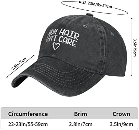 Lake Hair Dont Care Реколта Промытая бейзболна шапка за Мъже нисък профил Класическа Регулируема Шапка за Татко