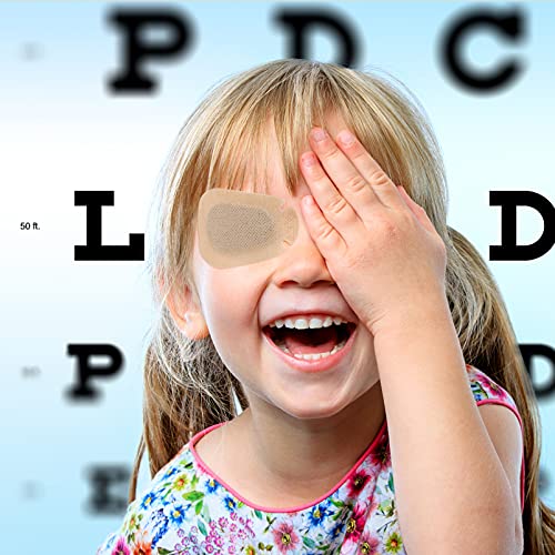 DOITOOL Детска Превръзка на Очите С Едно Покритие За Очи Нетканая Плат Страбизъм Амблиопия Превръзка на Очите