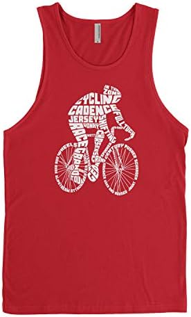 Мъжка Риза Threadrock За Колоезденето с печатни Надпис Bicycle Rider
