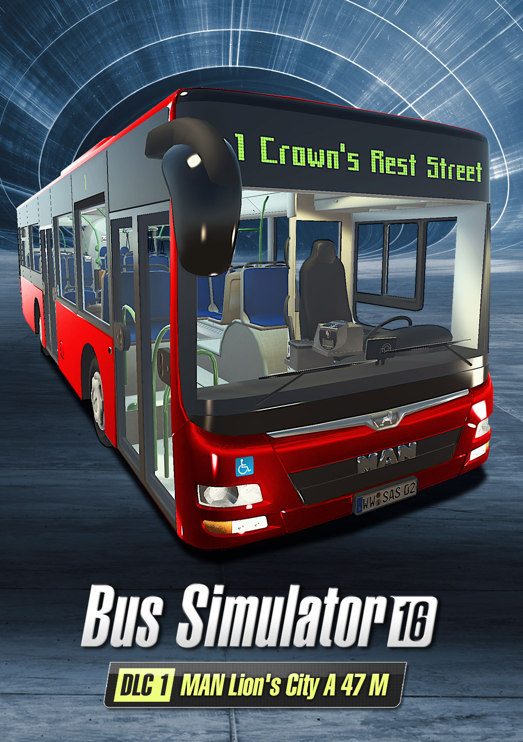 Симулатор на автобуса 16: MAN Lions City A47 M [Кода на онлайн-игра]
