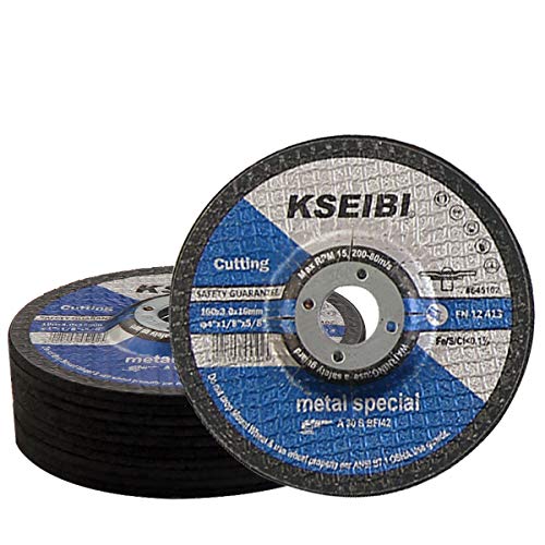 KSEIBI 1/8-Инчов метален режещи и шлифовъчни кръг От задълбочаване на центъра прекъсване на колело шлайфане колело (9 см