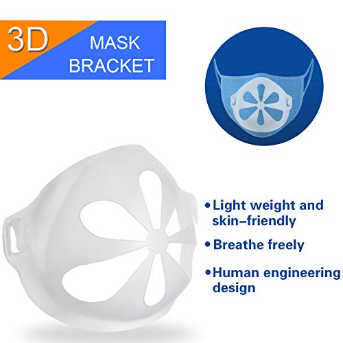 3D Силикон скоба Only One Brand -за многократна употреба за детска маска, Дихателна чашка, Маска за лице, Вътрешна Поддържаща