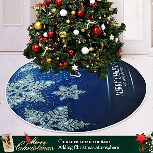 Декорация на Поли във формата на Коледно ALAZA, Украса Малка Мини-Поли във формата на коледно дърво 35,4 Инча с Блестящи