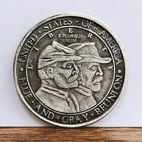Изискана Монета 1863 г., Посветена на 75-та годишнина от битката при Гетисбърг, Монета в Полдоллара, Чуждестранни Монети,
