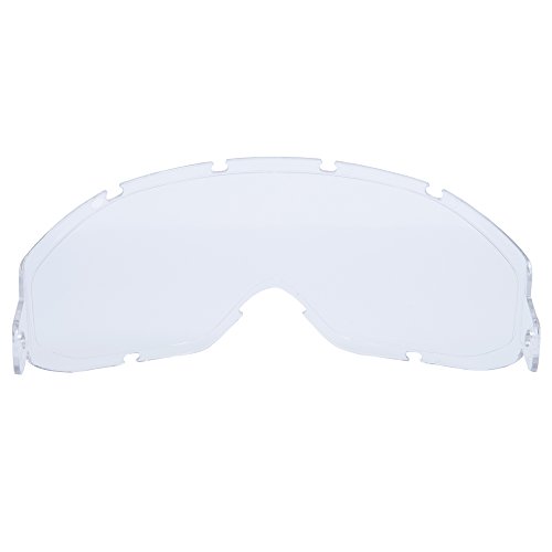 Защитни очила KleenGuard V80 Monogoggle XTR OTG (18624), на Върха точки, фарове за Мъгла, Прозрачни лещи, Сини рамки,