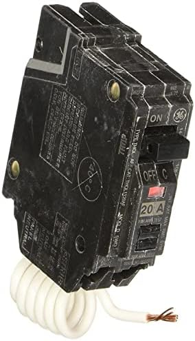 Автоматичен прекъсвач GE с дуговым закриването, полюс AFCI 20A 120VAC (THQL1120AF)