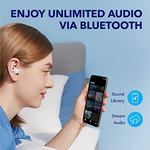 soundcore от Anker, Слушалки Sleep A10 Bluetooth за сън, Шумоподавляющие Слушалки за сън, Удобна за кацане, Bluetooth