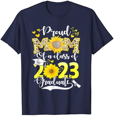 Тениска с Олио Леопард Гордата майка ми Клас Завършил 2023 г. 23