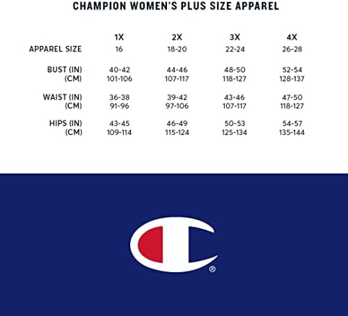 Тениска Champion Women ' s Plus От Джърси с V-образно деколте и логото Script