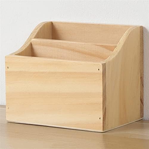AMAYYAsnh За Съхранение под леглото Настолна Кутия За съхранение на Дървена Кутия за съхранение