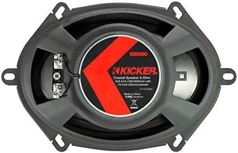 KICKER KSC680 6x8 Автомобилни Аудио Коаксиални Високоговорители