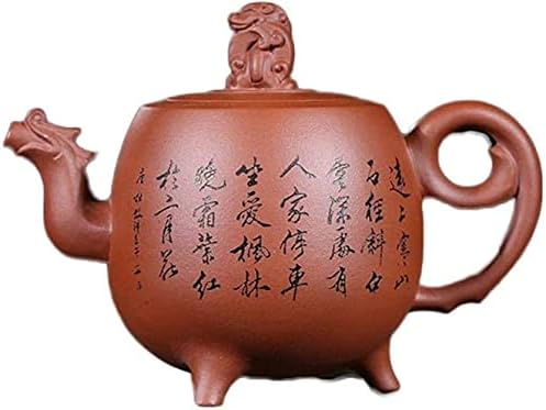 Лесен и Творчески Чугун Набор от Оригиналната Мината Лилаво Мръсотия Shao Liping System Fuyun Qitian Гърне Пълно Подарък