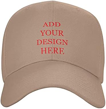 Потребителски шапки за мъже Създайте Своя Персонализиран Текст със Снимка и Логото на Бейзболна Приталенная