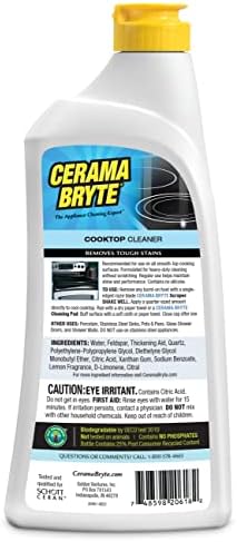 Cerama Bryte Премахва Упорити петна, Препарат за почистване на стеклокерамических повърхности, 18 мл, 1 опаковка