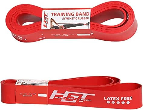 HGT Long Resistance Band - Тренировочная лента повишена якост и без латекс, за жени и мъже - Поддържа стречинг