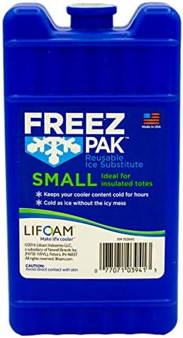 За многократна употреба пакет с лед Freezpak (4 опаковки) Торбички с лед за заведения за хранене пакети и охладители