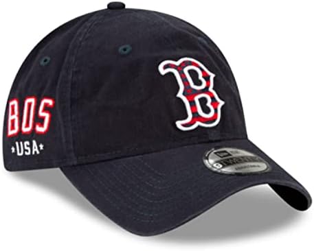 Бейзболна шапка New Era Boston Red Sox Регулируема 9Fifty MLB с плоска купюрой 950
