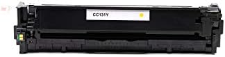 Консумативи за подмяна съвместима тонер касета за Canon 6269B001AA (131) (жълт, 1 опаковка)