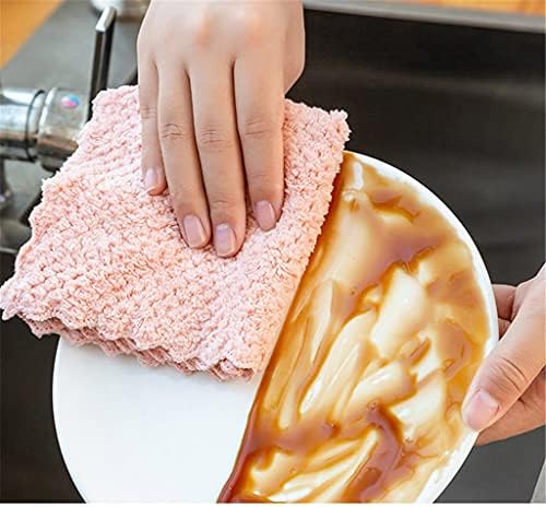 SAWQF 10/20 бр Своеобразна Кърпа за почистване на съдове Кухненски Принадлежности Кухненски Двустранно Впитывающая кърпа