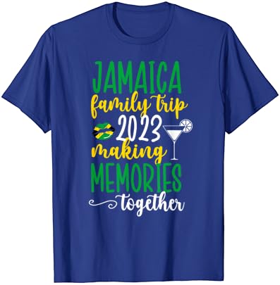 Семейно пътуване до Ямайка 2023, която създава Спомени За Почивка в Ямайка Тениска