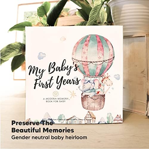Филцови дъска за писма KeaBabies, спомен за бебето и Дневник на паметта за бебето първите 5 години - Детска Рамка за снимки,