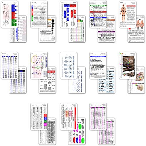 Пълен набор от карти за вертикално икона EMS - 13 Картички