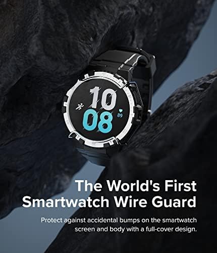 Ringke Fusion-X Guard [каишка + калъф] е Съвместим с Samsung Galaxy Watch 5 Band с корпус (44 мм) и каишка Galaxy Watch 4 (44