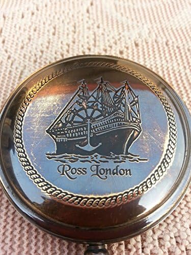 Античен стил Морски Бутон компас Rose London Джобен компас най-Добрия продукт.
