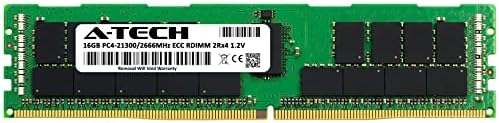 A-Tech 16 GB оперативна памет, за да Supermicro SYS-2029U-E1CRT - DDR4 2666 Mhz PC4-21300 ECC, регистриран RDIMM 2Rx4 1.2 V - Единствен сървър