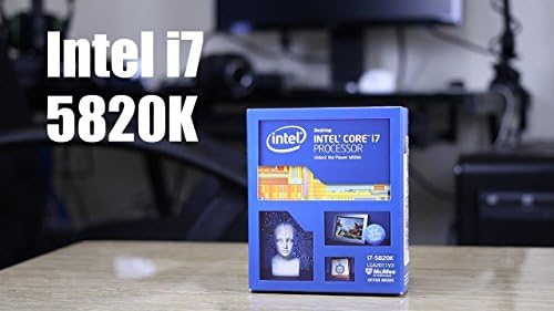 Настолен процесор Intel Core i7-5820K (6 ядра, 3,3 Ghz, 15 MB кеш, технологията Hyper-Threading)