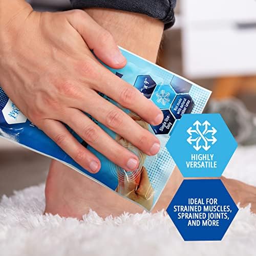 Medpride Миг студен компрес (6 x 9) – Комплект от 24 еднократна употреба пакет с лед за студена терапия за облекчаване