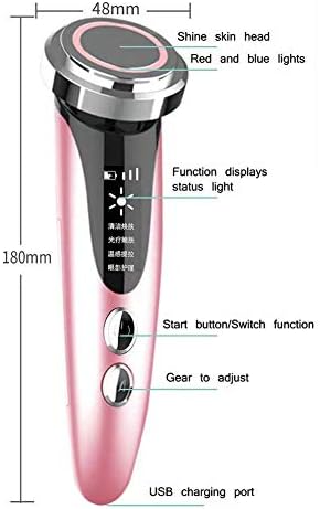 Джобно устройство за лифтинг на лицето InfiniteTEC, Хидратиращи Машина за грижа за кожата (розов)