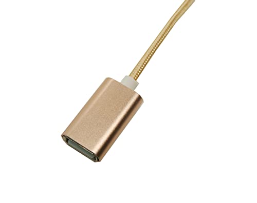 USB-удължител LevU, Вид на Мъж към Жена удължителен кабел, USB 2.0 в Найлонов оплетке Кабел-удължител за пренос