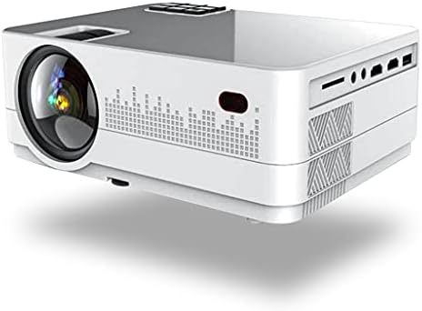 Проектор ZGJHFF led Мини-Микро Преносим видео проектор с USB за Игрални филми за Домашно Кино (Цвят: Стил на Две)