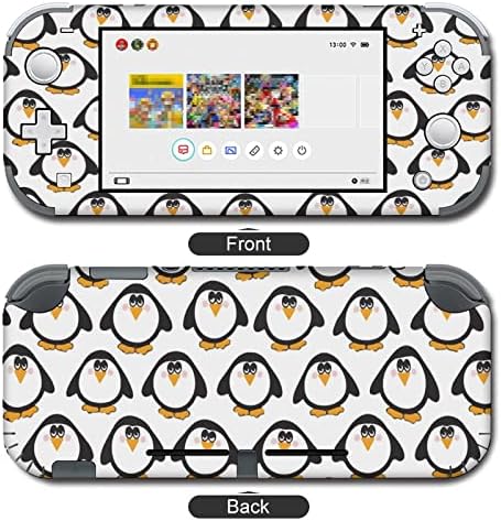 Забавни Пингвини Преминете на Кожата Стикер С Красив Дизайн Пълна Обвивка на Кожата Защитно Фолио, Стикер е Съвместима