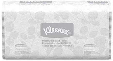 Хартиени кърпи Kimberly-Clark Professional хартиени кърпички Scottfold, Бели, 120 броя в опаковка, 20 броя