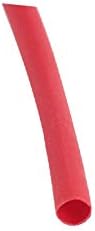 X-DREE 16,4 фута 2,5 мм в диаметър в съотношение 2: 1 Свиване свиване тръба Тръба Червена (16,4 фута 2,5 мм в диаметър